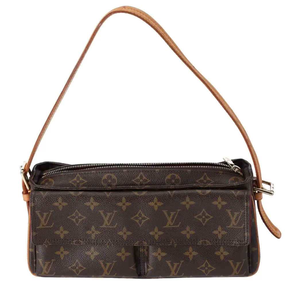 Louis Vuitton Viva Cite MM Monogram Shoulder Bag M51164 Brown